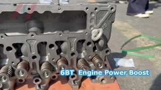 6BT5.9 Einschalten des Baggerzylinderkopfes