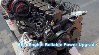 6BT. Diesel Engine for Excavators Reliable Power Upgrade