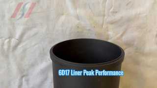 Isuzu 6D17 Cylinder Liner ME071125 Excavator Repair
