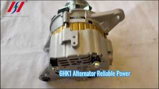 6HK1 Alternator 24V 50A Excavator Power