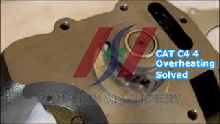 CAT C4.4 Water Pump | Engine Overheating Solution