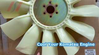 Komatsu Excavator Fan 6D95 PC200-6 Cooling