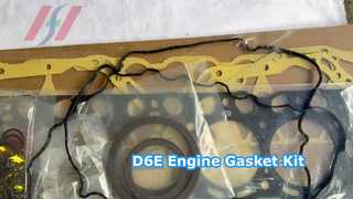 굴삭기 D6E 엔진 정밀검사 가스켓 키트