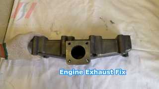 Isuzu 4BG1 Hitachi graafmachine waterpomp uitlaatspruitstuk