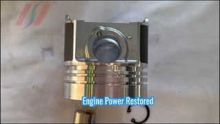 Kubota D1503 zuiger +0,5 mm stroomherstel