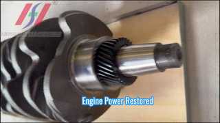 C. Trục khuỷu động cơ 08 8 Công suất máy xúc