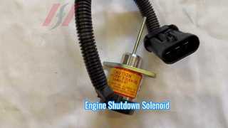 Kubota Kraftstoffmagnet 1G925 60011 Motorabschaltung