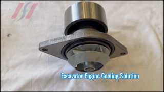 Système de refroidissement de la pompe à eau de l'excavatrice 6BT5.9 3389145