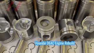हुंडई D6AC इंजन ओवरहाल किट खुदाई मरम्मत