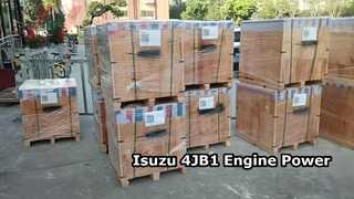 กำลังเครื่องยนต์ดีเซล Isuzu 4JB1 สำหรับเครื่องจักร
