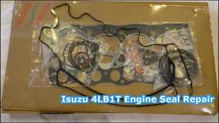 Isuzu 4LB1T Turbo Diesel Gasket Repair Kit