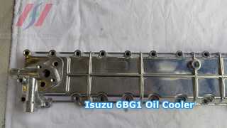 Isuzu 6BG1 Oil Cooler Cover EX200-5