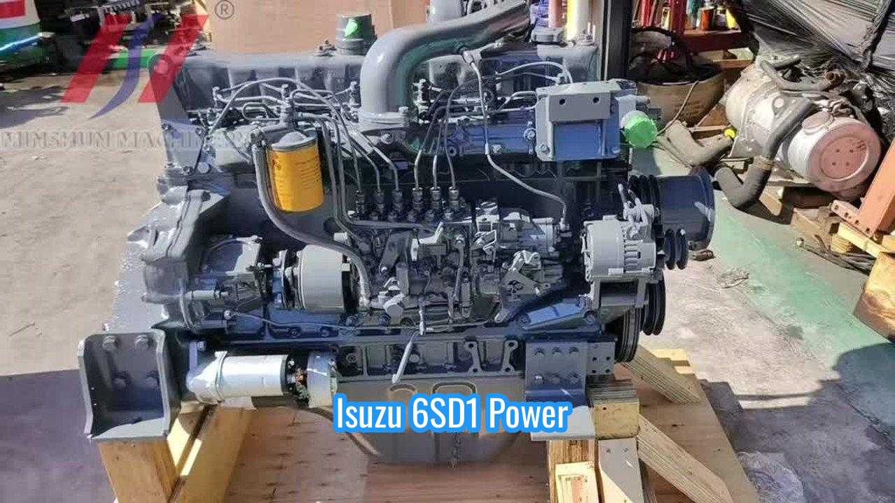 いすゞ 6SD1 油圧ショベル用ディーゼルエンジン