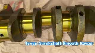 Isuzu 4BC2 Krukas 5123101610 Motorgladheid