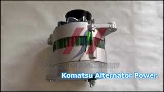Komatsu 24V 50A Alternator 6008256110 Excavator Power