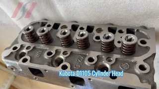 Kubota D1105 Cylinder Head Replacement 16030-03044