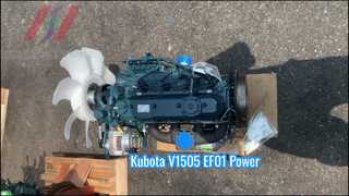 Kubota V1505 EF01 Diesel Engine Power