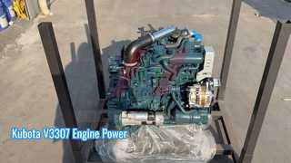 Kubota V3307 Diesel Engine Power System