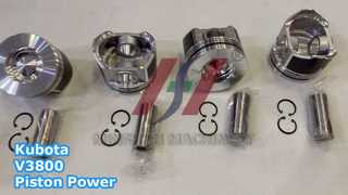 Kubota V3800 Piston Assembly Repair
