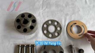 Komatsu PC30-7M Pump Repair Kit Restore Power