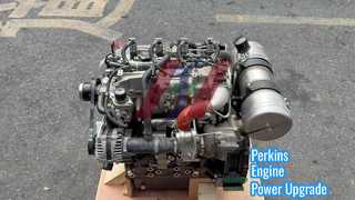 Perkins 404F E22T Diesel Engine 36.4KW Excavator Power