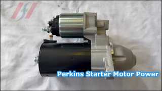 Perkins Excavator Starter Motor 185086600 12V
