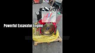 QSF3.8T3TC Diesel Engine 93KW Excavator Power