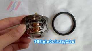 Mitsubishi S4L Thermostat 82C Engine Overheating Fix