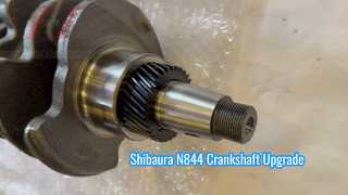 Коленчатый вал Shibaura N844 SBA115256631 Ремонт двигателя
