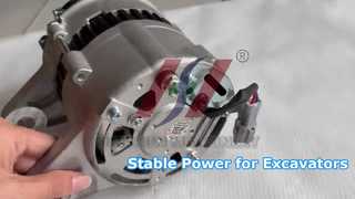 Puissance d'excavatrice de l'alternateur EX200-2 d'Isuzu 6BD1