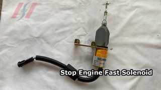 Diesel Engine Fuel Cut Off Solenoid 5301701