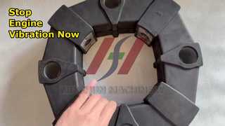 Centaflex 200A Coupling Smooths Engine Vibration