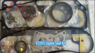 Kubota V2203 Engine Gasket Kit Seal Repair