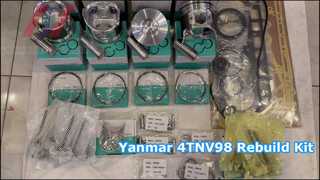 ชุดสร้างเครื่องยนต์ Yanmar 4TNV98 ใหม่